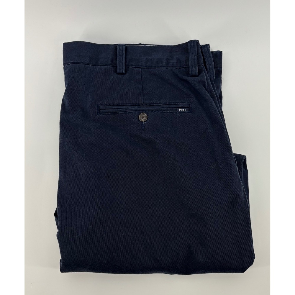 Polo Ralph Lauren Pants Men's 36/32 Classic Fit Chino Navy Blue